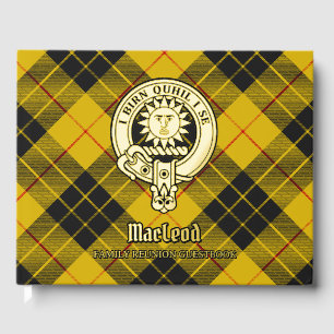 MacLeod of Lewis Family Reunion Foil Guest Book