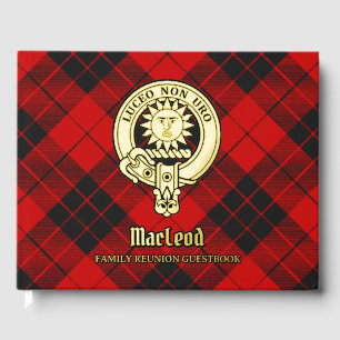 MacLeod of Raasay Family Reunion Foil Guest Book
