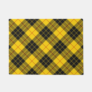 MacLeod Scottish Clan Tartan Plaid Pattern Doormat