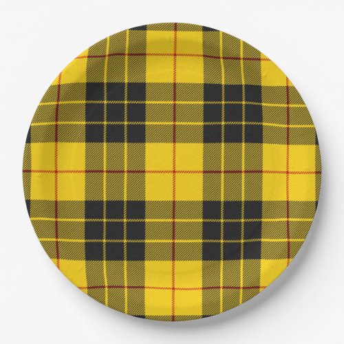MacLeod Scottish Clan Tartan Plaid Pattern Paper Plates