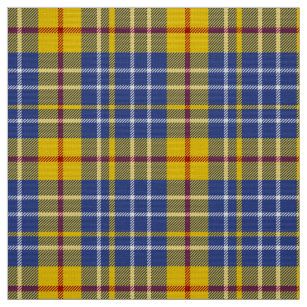 Yellow Plaid Tartan Fabric