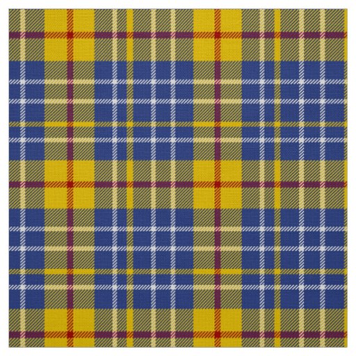 MacLeod Tartan Blue Green and Black Plaid Fabric