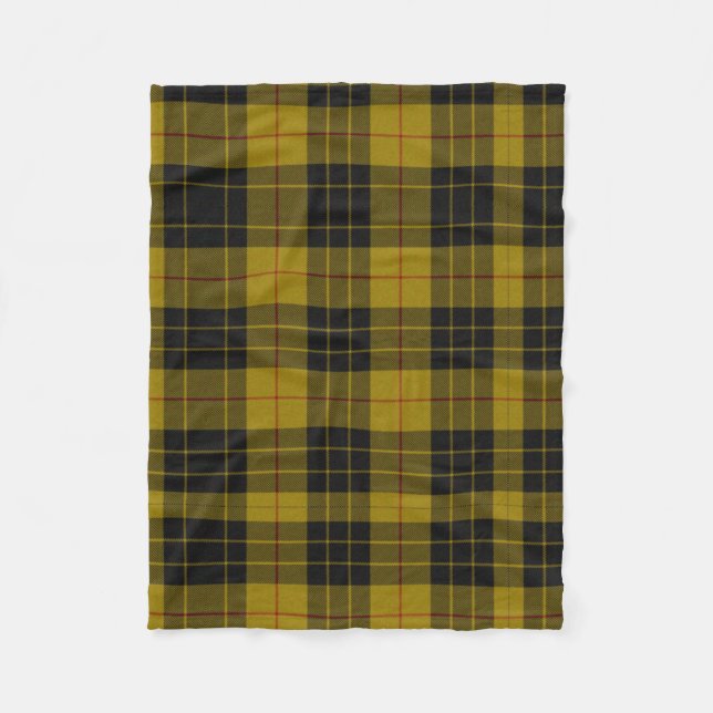 MacLeod Tartan Fleece Blanket (Front)