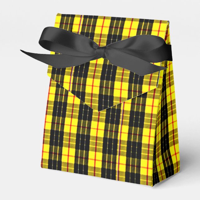 MacLeod Tartan Lewis Favor Boxes (Front Side)