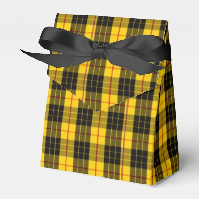 MacLeod Tartan Lewis Favor Boxes (Front Side)