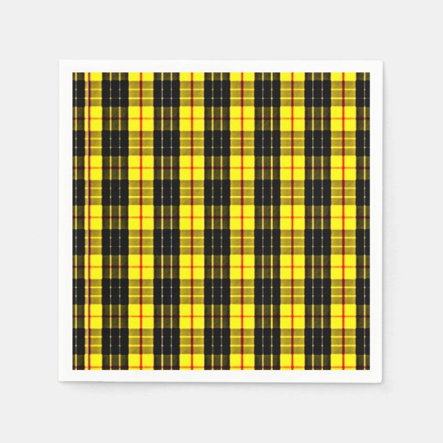 MacLeod Tartan Lewis Napkins (Front)
