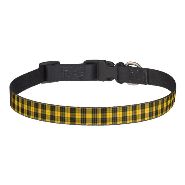 MacLeod Tartan Lewis Pet Collar (Front)