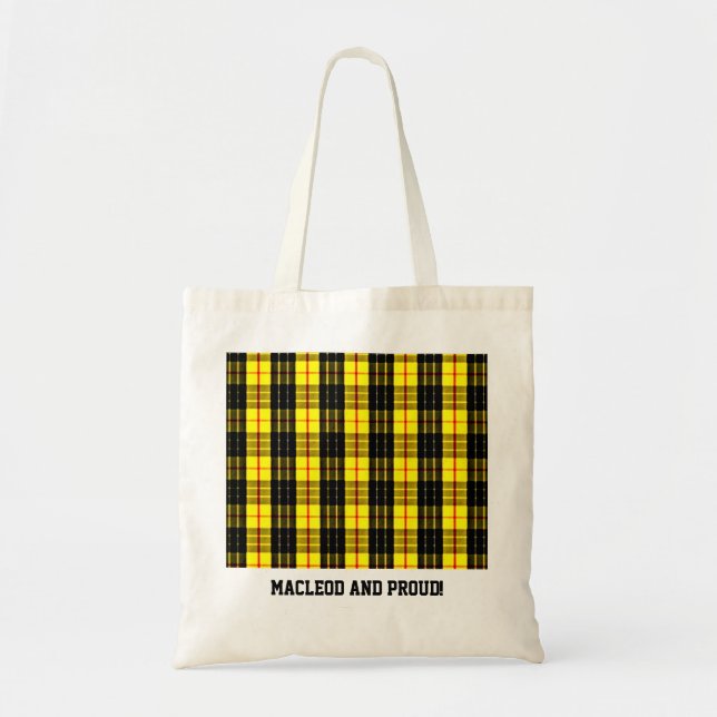 MacLeod Tartan Lewis Tote Bag (Front)