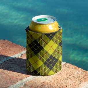 MacLeod tartan pattern Can Cooler