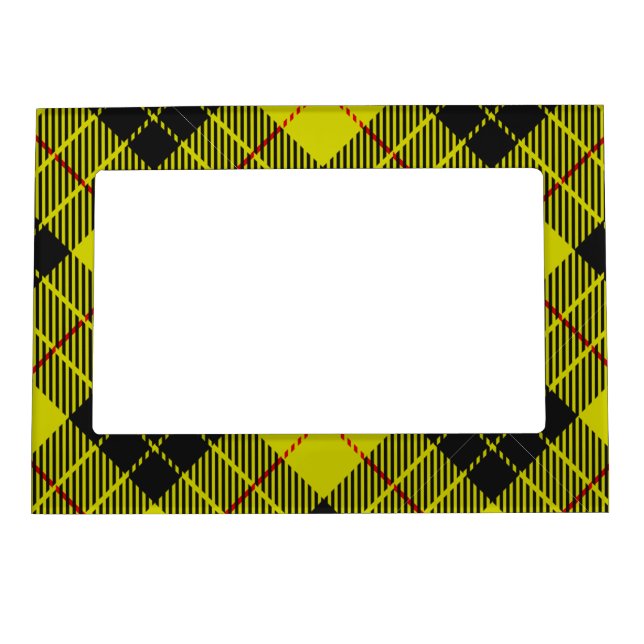 MacLeod tartan pattern Magnetic Frame (Front)