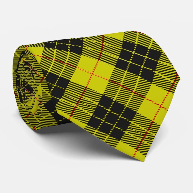 MacLeod tartan pattern Neck Tie