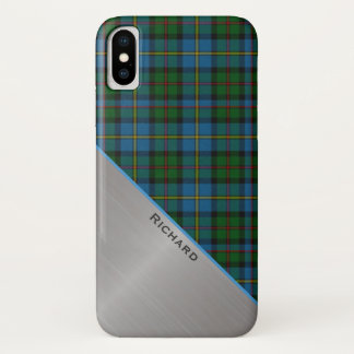 MacLeod Tartan Plaid iPhone X Case