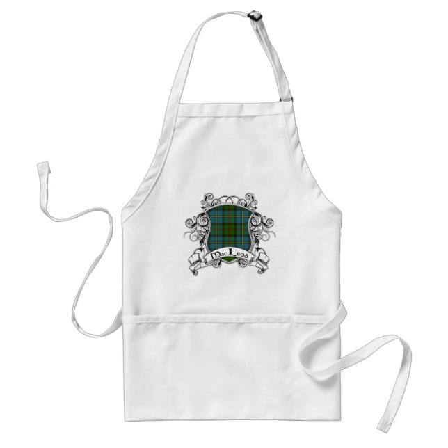 MacLeod Tartan Shield Adult Apron (Front)