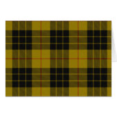MacLeod tartan yellow black plaid (Front Horizontal)