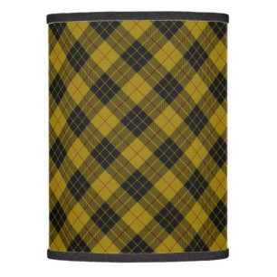 MacLeod tartan yellow black plaid Lamp Shade