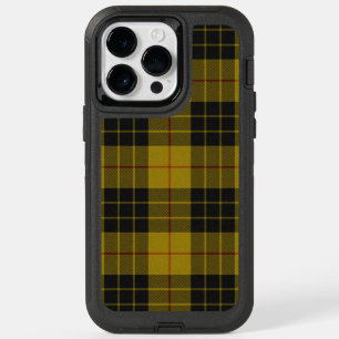 MacLeod tartan yellow black plaid OtterBox iPhone 14 Pro Max Case