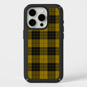 MacLeod tartan yellow black plaid iPhone 15 Pro Case