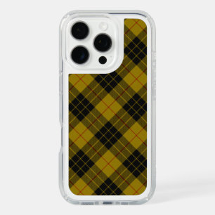 MacLeod tartan yellow black plaid iPhone 16 Pro Case