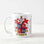 MacLeod, the Origin, the Meaning and the Crest Coffee Mug (Left)