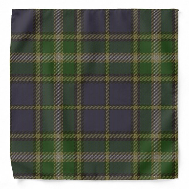 MacManus Clan Tartan Bandana (Front)