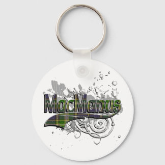 MacManus Tartan Grunge Keychain