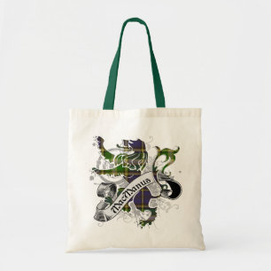 MacManus Tartan Lion Tote Bag