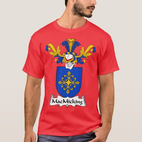 MacMicking Coat of Arms Family Crest  T_Shirt