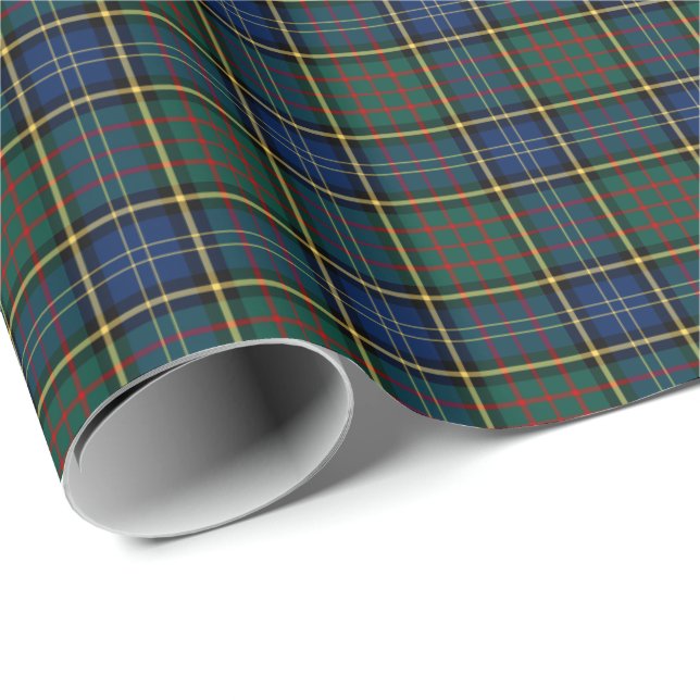 MacMillan Clan Modern Hunting Tartan Wrapping Paper (Roll Corner)