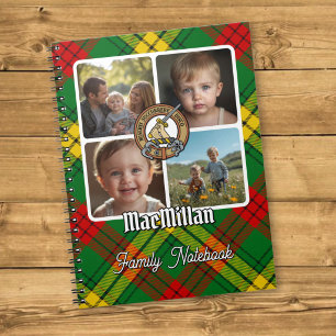 MacMillan Family Photo Collage Notebook