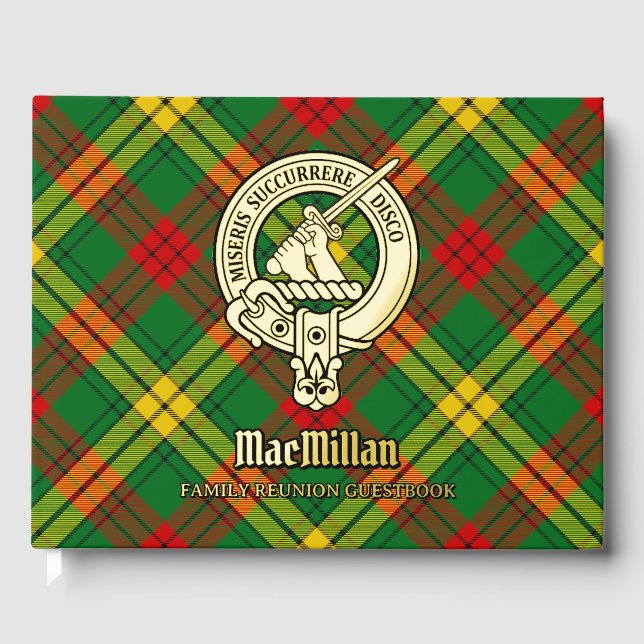 MacMillan Family Reunion Guest Book (Front)