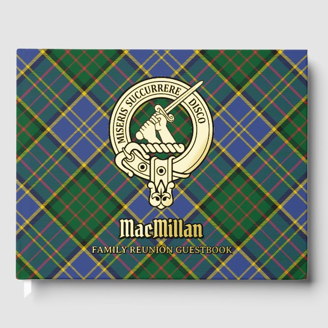 MacMillan Family Reunion Guest Book (Front)