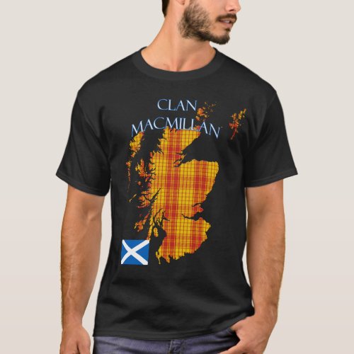 MacMillan Scottish Clan Tartan Scotland T_Shirt