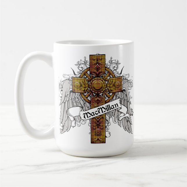 MacMillan Tartan Cross Coffee Mug (Left)