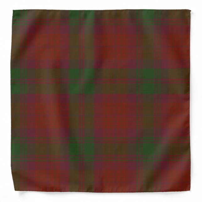 MacNab Clan Tartan Bandana (Front)