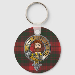 MacNab Tartan & Badge Keychain