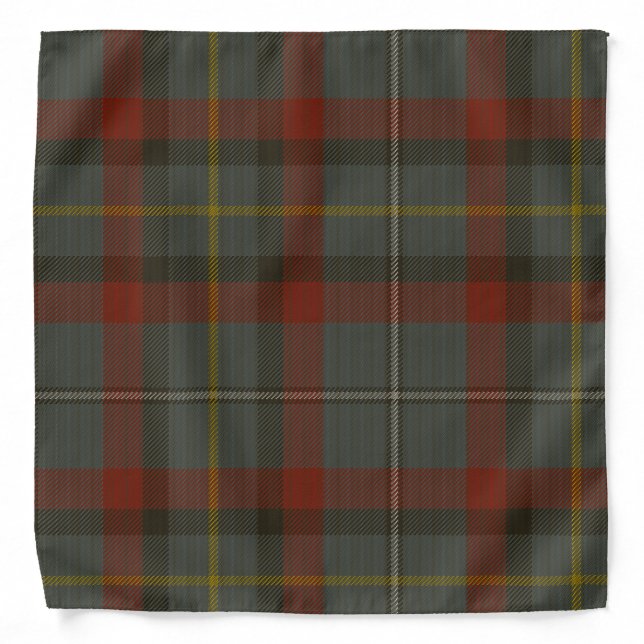 MacNamara Clan Tartan Bandana (Front)