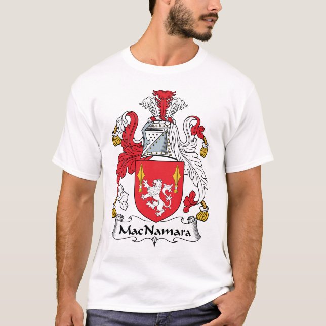 MacNamara Family Crest T-Shirt (Front)