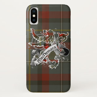 MacNamara Tartan Lion iPhone X Case