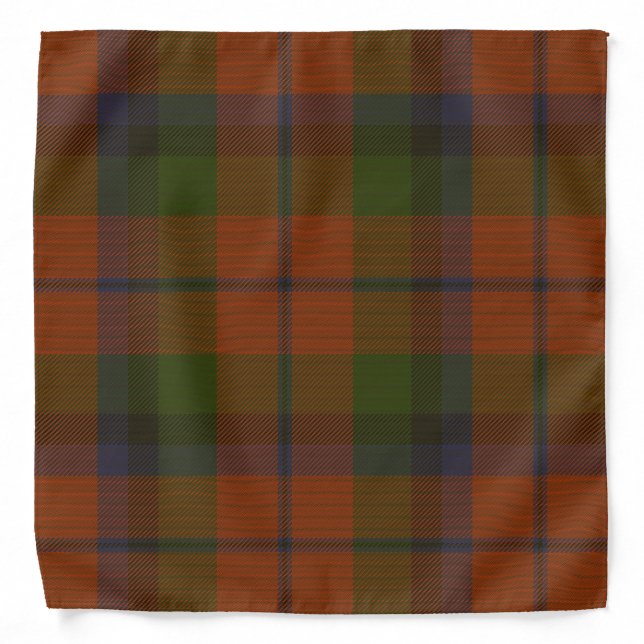 MacNaughton Clan Tartan Bandana (Front)