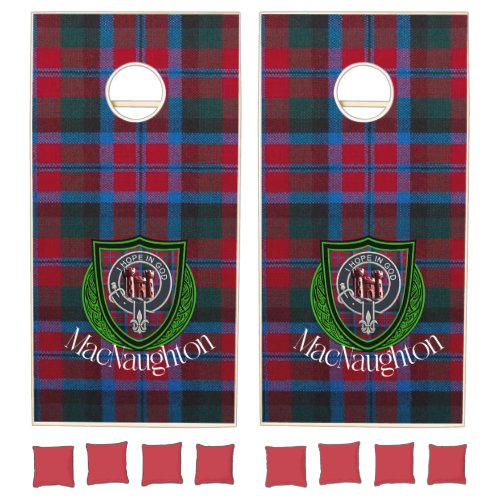 MacNaughton Scottish Clan Tartan Crest