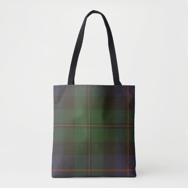 MacNeil Clan Tartan Tote Bag (Front)