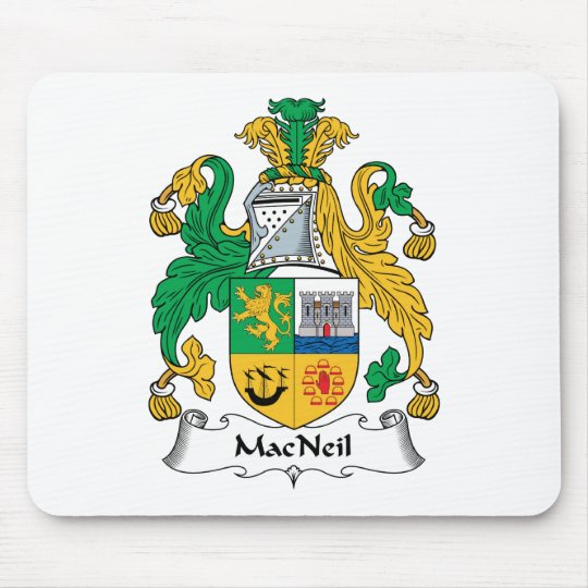 MacNeil Family Crest Mouse Pad | Zazzle.com