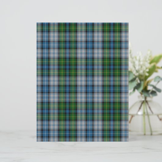 MacNeil / McNeil Clan Dress Tartan (Standing Front)