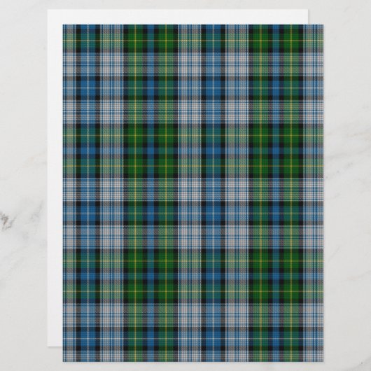 MacNeil / McNeil Clan Dress Tartan (Front/Back)