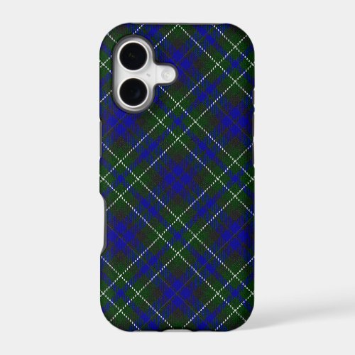 Macneil of Colonsay tartan blue green plaid iPhone 17 Case