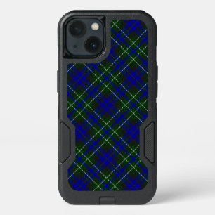 Macneil of Colonsay tartan blue green plaid iPhone 13 Case