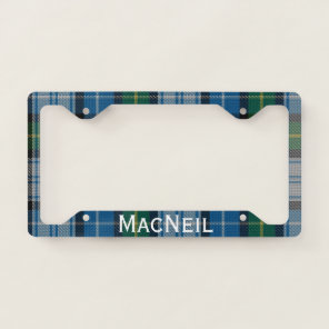 MacNeil Plaid License Plate Frame