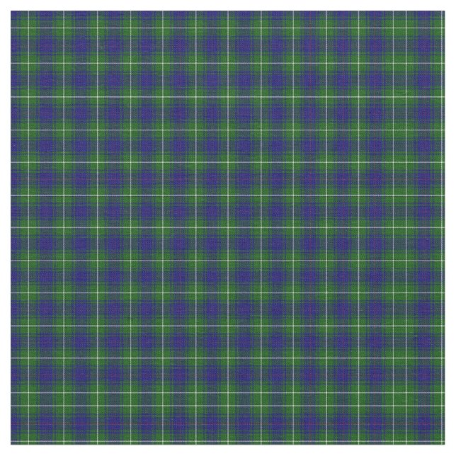 MacNeil Tartan Fabric (Close Up)