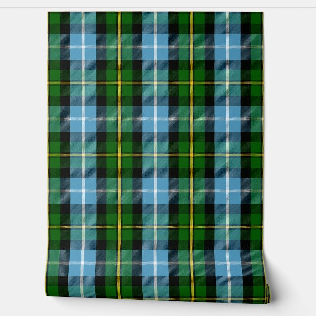 MacNeil Tartan Plaid Scottish Clan Wallpaper (Unrolling)
