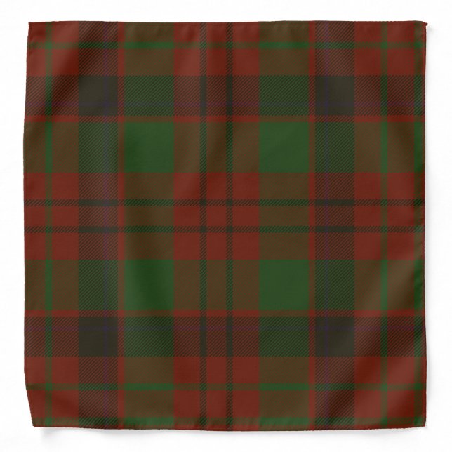 MacNicol Clan Tartan Bandana (Front)